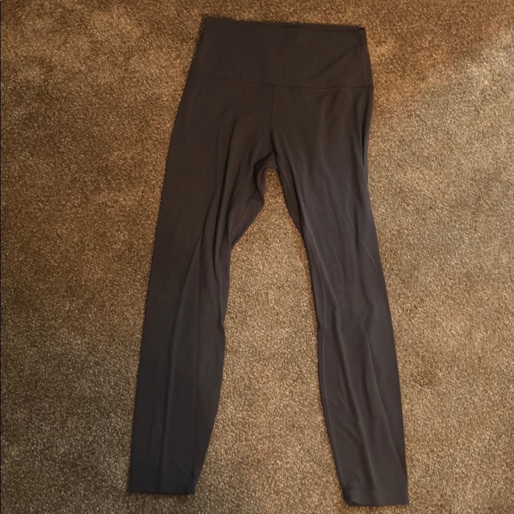 Charcoal lulu lemon align leggings
